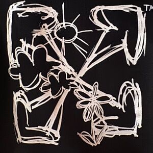 Off-White Black Graphic Sweatshirt